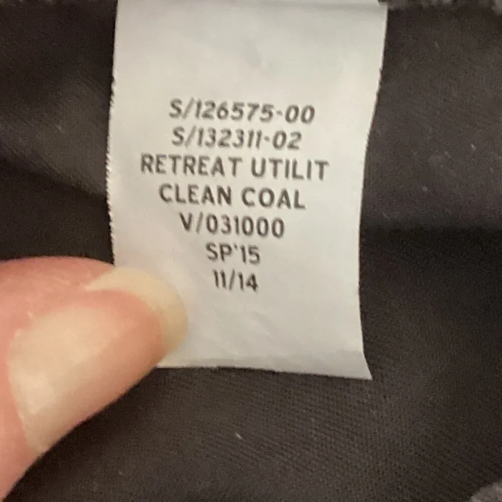 GAP‎ Lyocell Casual Pants Charcoal Gray Women's Sz 2R #299A